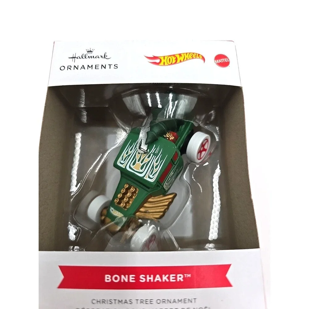 2024 Hallmark Hot Wheels Holiday Bone Shaker Christmas Tree Ornament New‎